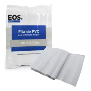 FITA PVC 10 M LINEAR X 0.10 M LARGURA COR BRANCA EOS EOS FITA PVC 10M BRA