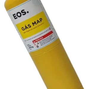 ONU 1077 PROPILENO CLASSE RISCO 2.1 GAS MAP MARCA EOS MAP 400G AMARELO