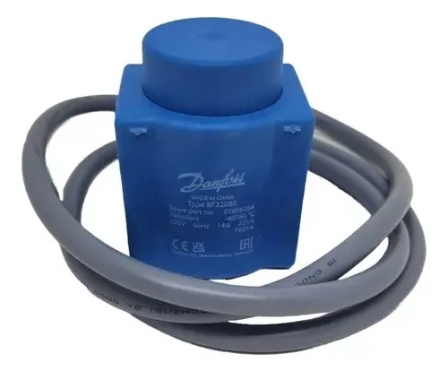 BOBINA VALVULA SOLENOIDE 14W 220V 60HZ C/ CABO BF220BS / 018F6264