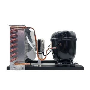 UNIDADE CONDENSADORA EMBRACO 1/4+HP 220V 60HZ BAIXA/MEDIA R134A S/TQ/VALV UEMR80HLR 220V 60HZ