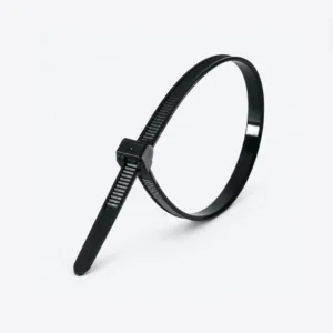 ABRACADEIRA PLASTICA PRETA 28CM 280 X 4.8 EOS  11079 EMB C/100.