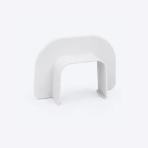 ACABAMENTO PAREDE TERMINAL CANALETA SPLIT CB60 FURO PERFILTEC CB60T BRANCO