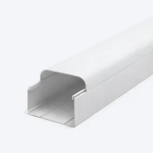 CANALETA SPLIT 2M 8CM X 7CM BRANCO PERFILTEC  CB80 BRANCA