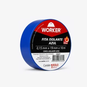 FITA ISOLANTE 19MMX10M AZUL
