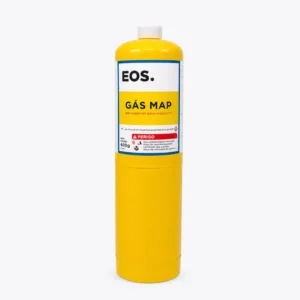 ONU 1077 PROPILENO CLASSE RISCO 2.1 GAS MAP MARCA EOS  MAP 400G AMARELO